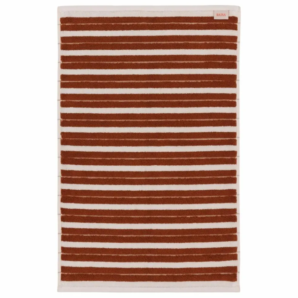 Tapis de bain Echo | Terracotta