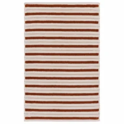 Tapis de bain Echo | Terracotta