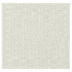 Tapis de bain en coton Kymi | Craie