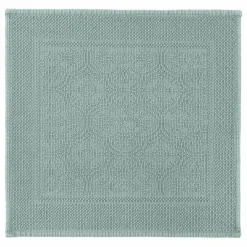 Tapis de bain en coton Kymi | Vert céladon
