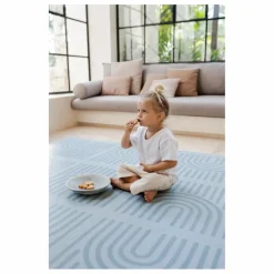 Tapis de jeu modulable Linear | Bleu gris