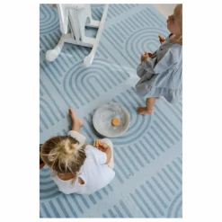 Tapis de jeu modulable Linear | Bleu gris