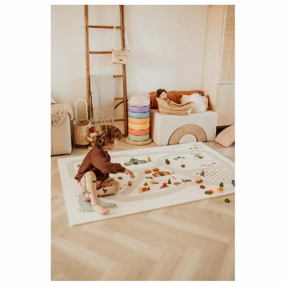 Tapis de jeu modulable Tiloo - Ferme