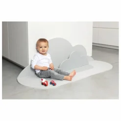 Tapis de jeu pliable Nuage | Gris perle