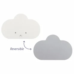 Tapis de jeu pliable Nuage | Gris perle