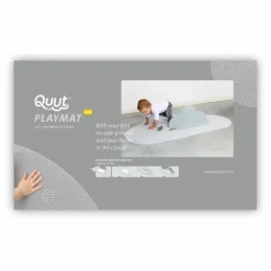 Tapis de jeu pliable Nuage | Gris perle