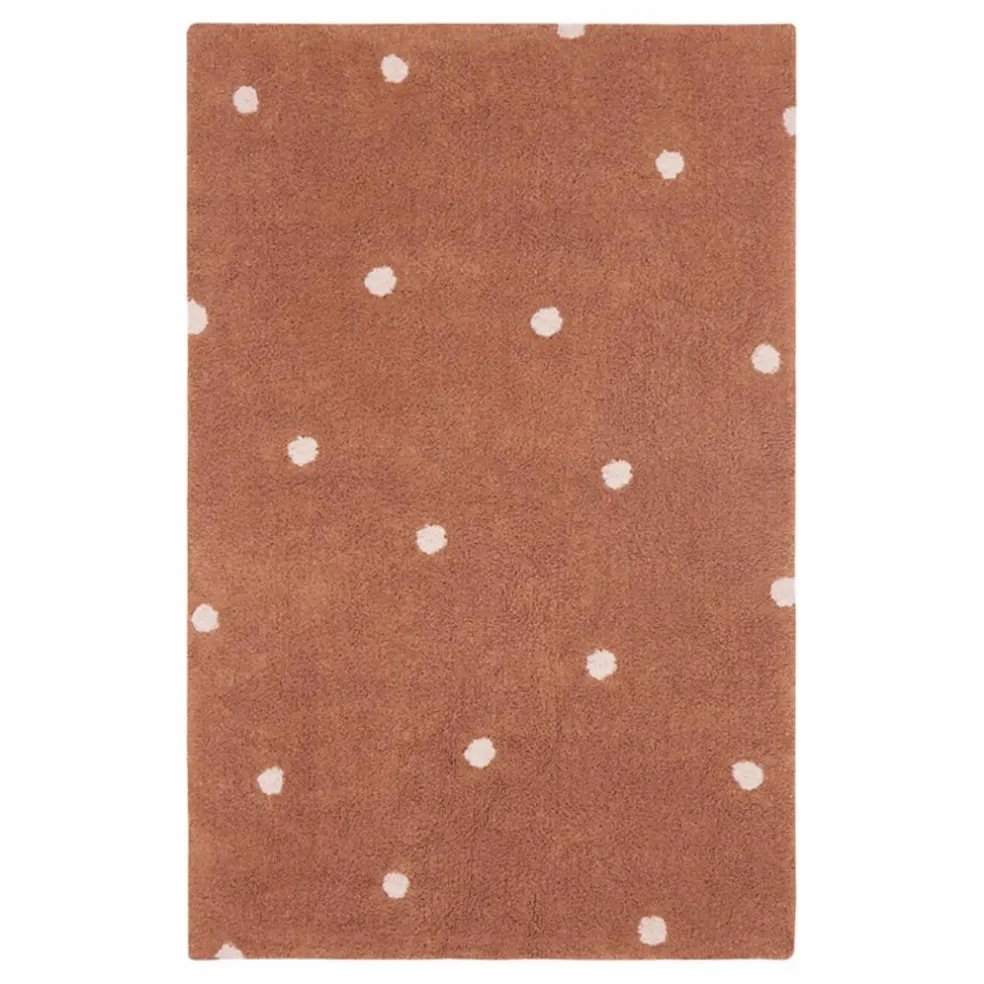 Tapis Dot | Terracotta
