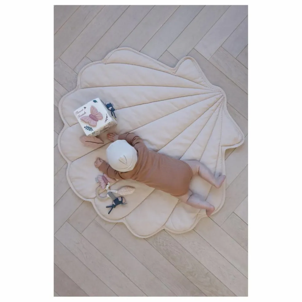 Tapis d'éveil Coquillage | Beige