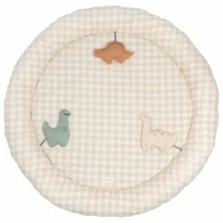 Tapis d'éveil et ses accessoires Dinosaures | Beige