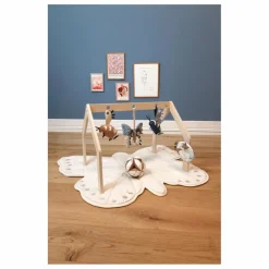 Tapis d'éveil Papillon | Ecru