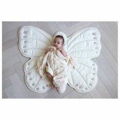 Tapis d'éveil Papillon | Ecru