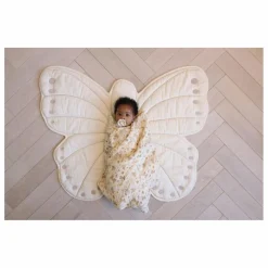 Tapis d'éveil Papillon | Ecru