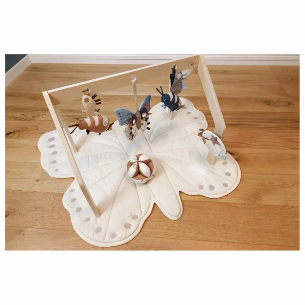 Tapis d'éveil Papillon | Ecru