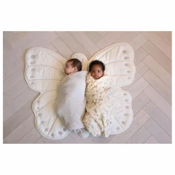 Tapis d'éveil Papillon | Ecru
