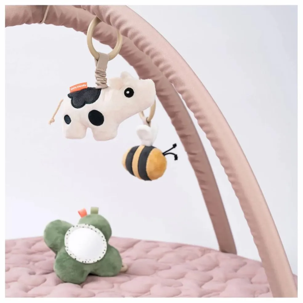 Tapis d'éveil Tiny Farm | Rose