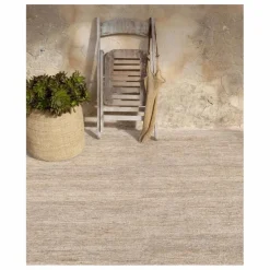 Tapis Earth en jute, Ariadna Miquel | Crème