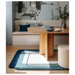 Tapis Echo | Bleu