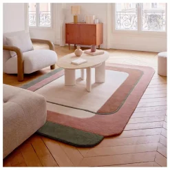 Tapis Echo | Rose