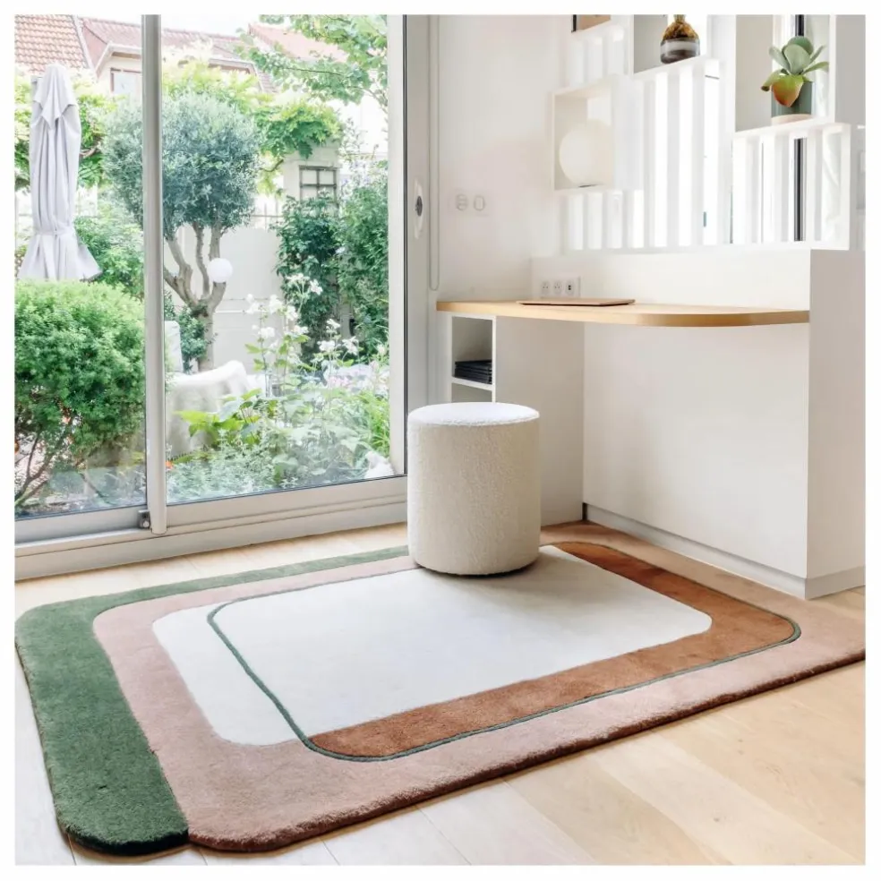 Tapis Echo | Rose
