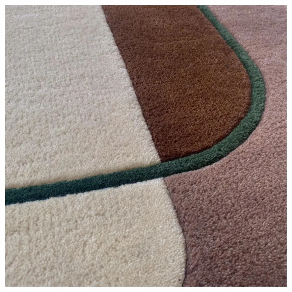 Tapis Echo | Rose