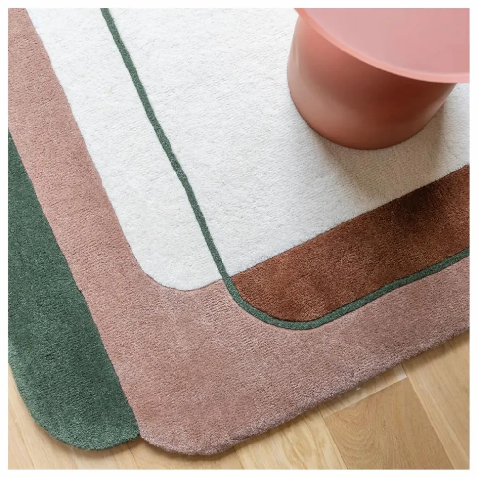 Tapis Echo | Rose