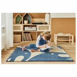 Tapis Eléphant | Bleu marine