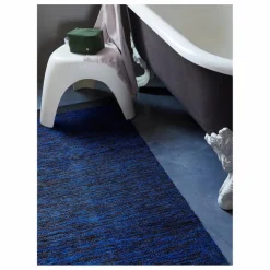 Tapis en coton recyclé Matt | Bleu