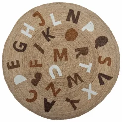 Tapis en jute Dinne | Naturel