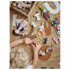 Tapis en jute Dinne | Naturel