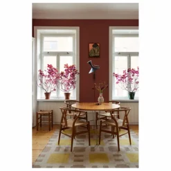 Tapis en jute Late Breakfast, Evelina Kroon | Jaune pâle