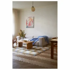 Tapis en jute Late Breakfast, Evelina Kroon | Beige foncé