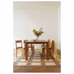 Tapis en jute Late Breakfast, Evelina Kroon | Beige foncé