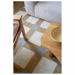 Tapis en jute Late Breakfast, Evelina Kroon | Beige foncé