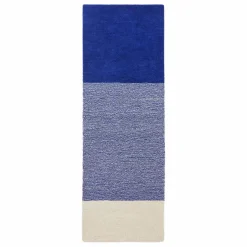 Tapis en laine | Bleu