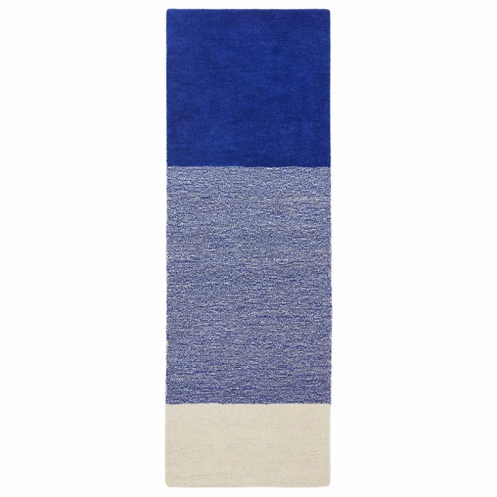 Tapis en laine | Bleu