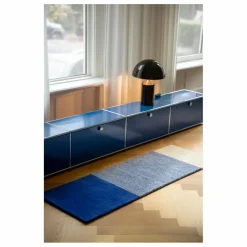 Tapis en laine | Bleu