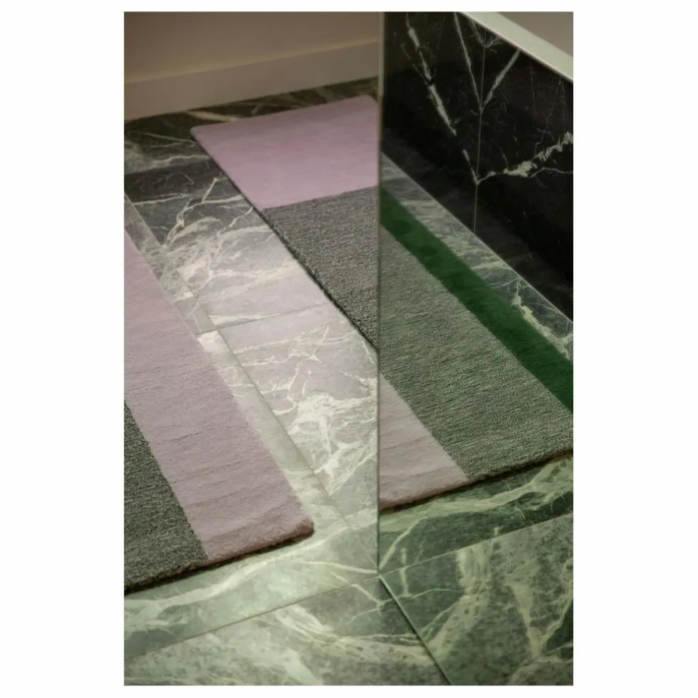 Tapis en laine | Vert