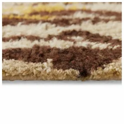 Tapis en laine | Marron