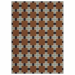 Tapis en laine A walk in the park, Evelina Kroon | Ocre