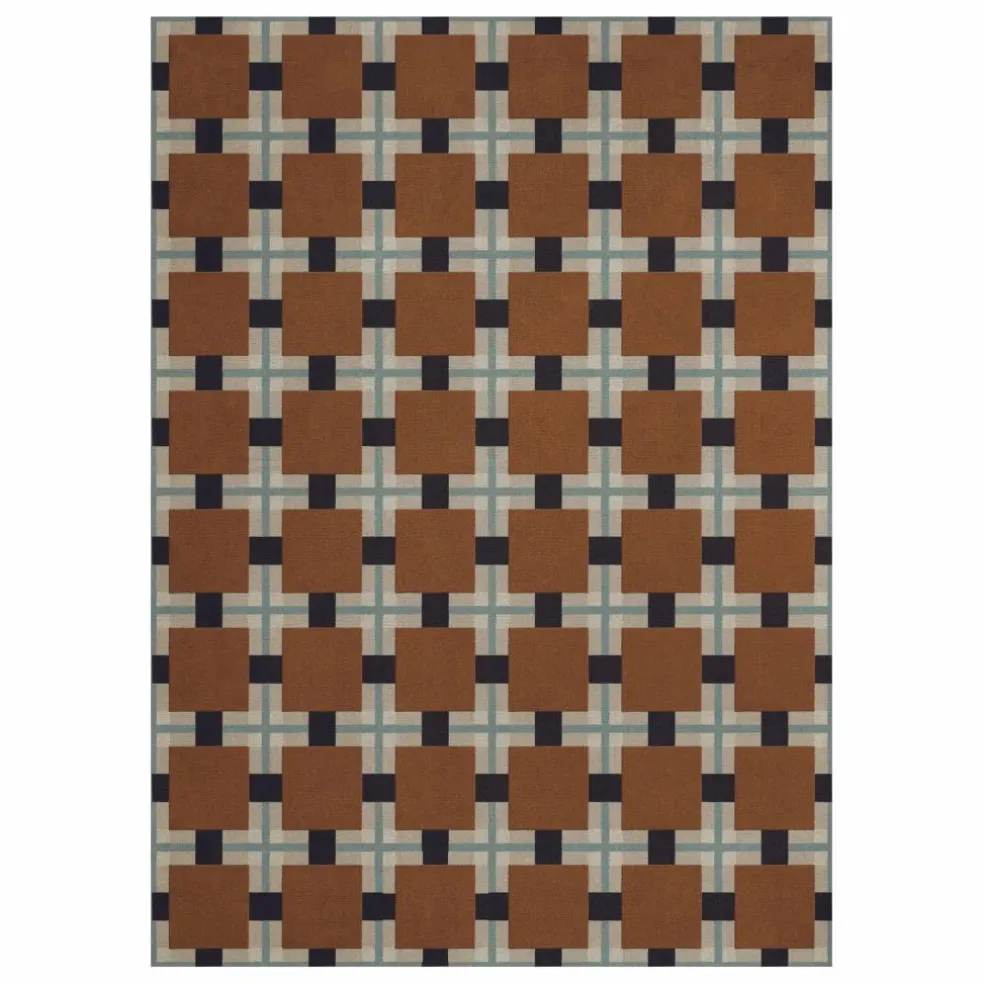 Tapis en laine A walk in the park, Evelina Kroon | Ocre