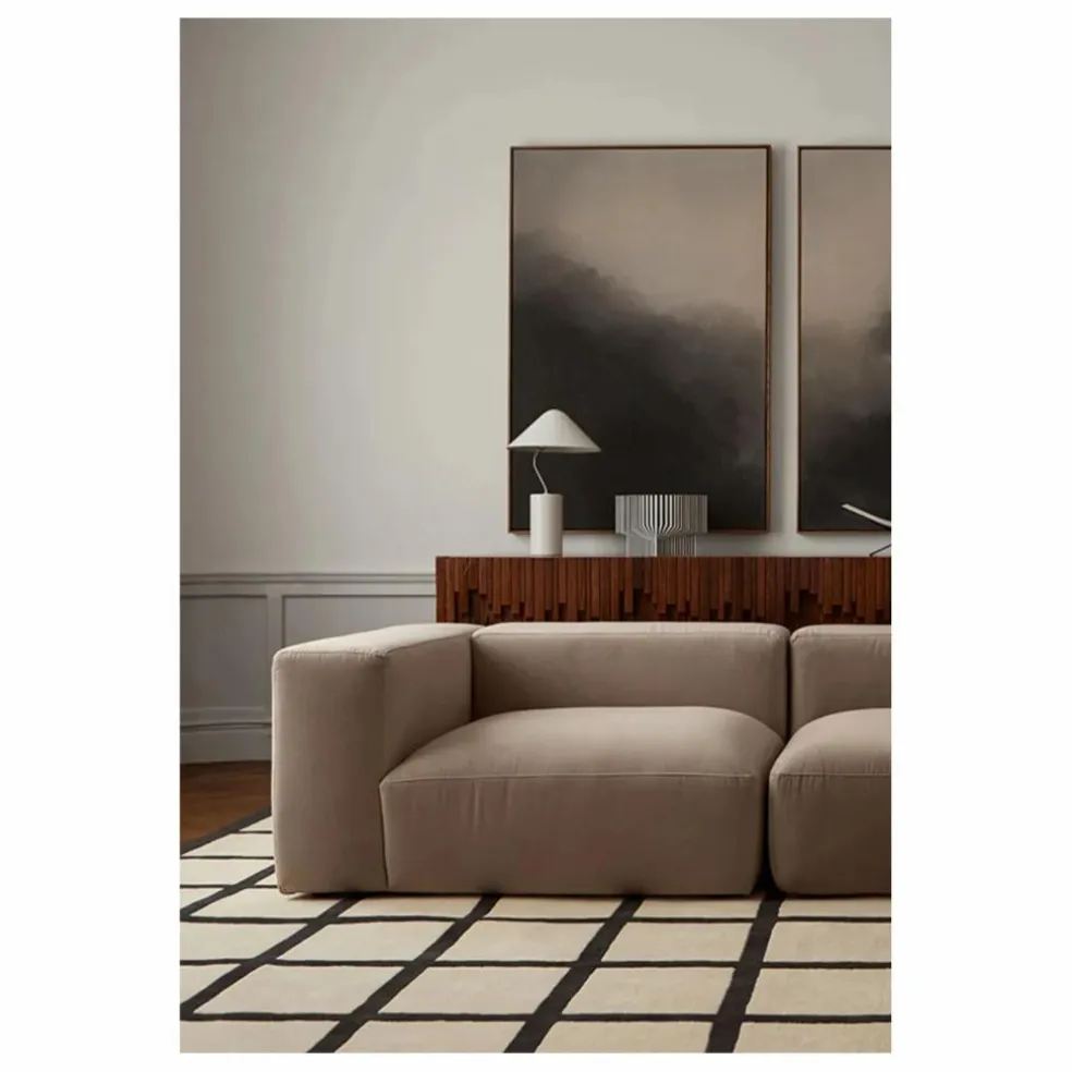 Tapis en laine Avenue | Blanc