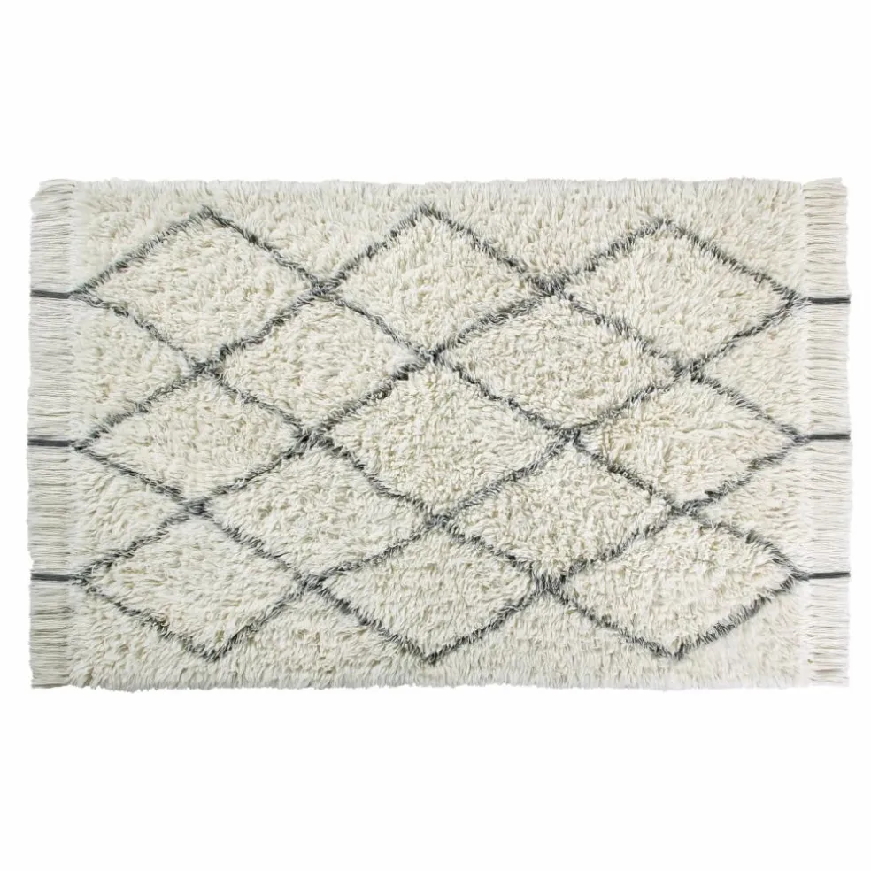 Tapis en laine Berber Soul | Ecru