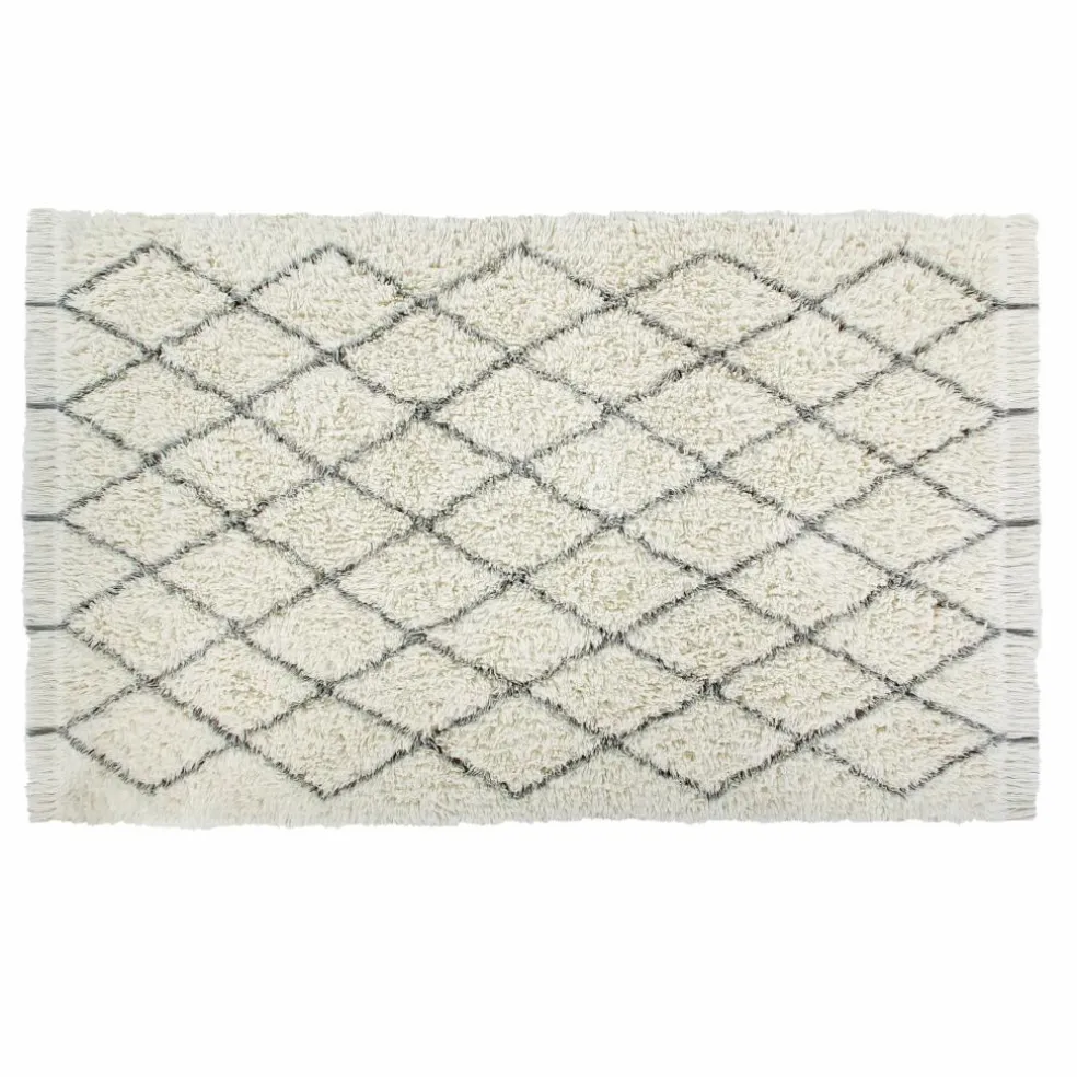 Tapis en laine Berber Soul | Ecru