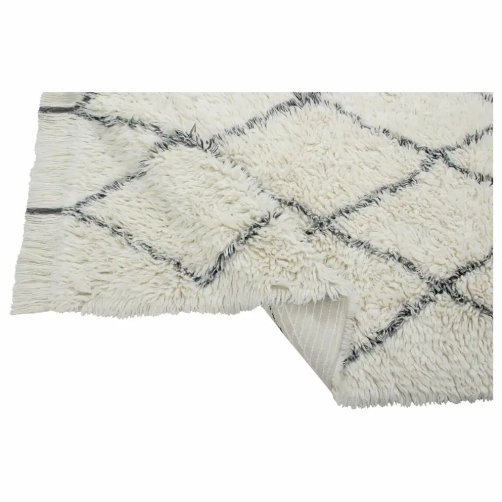 Tapis en laine Berber Soul | Ecru