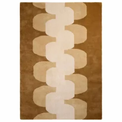 Tapis en laine Cadence | Ocre