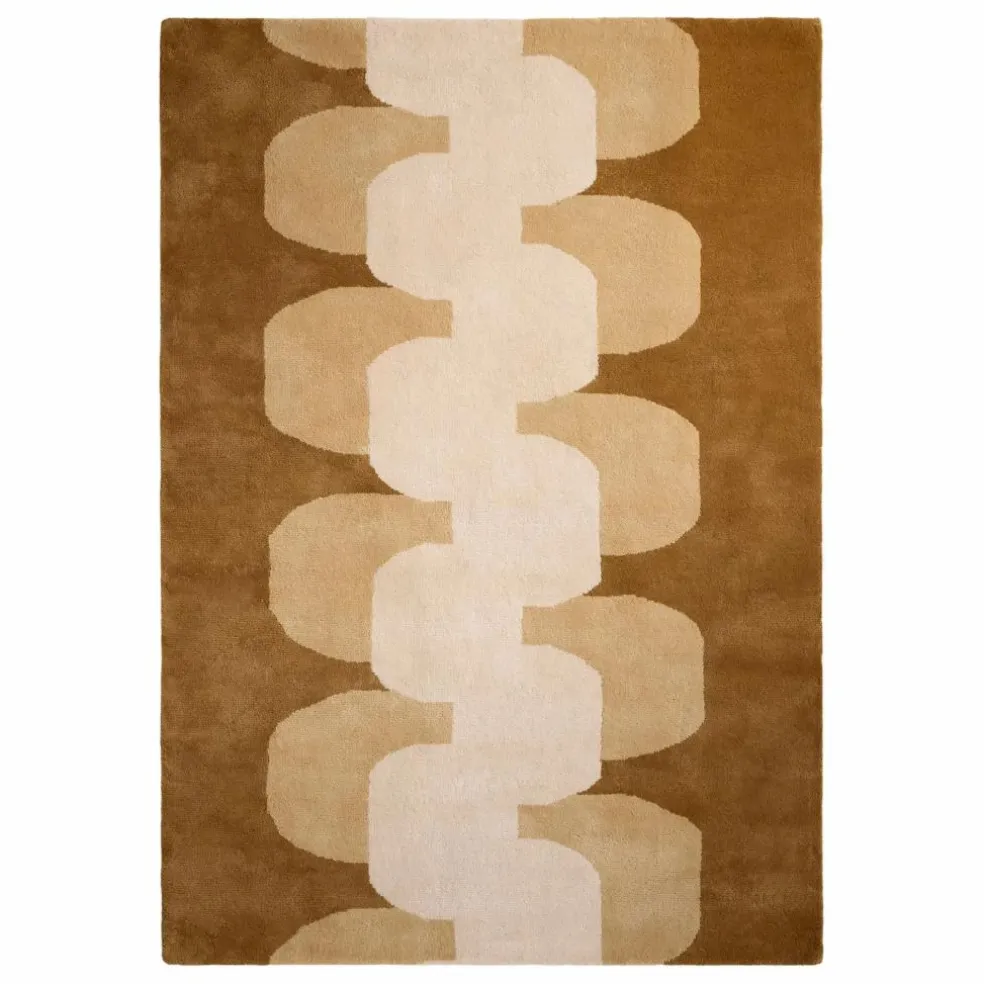 Tapis en laine Cadence | Ocre