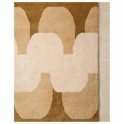 Tapis en laine Cadence | Ocre