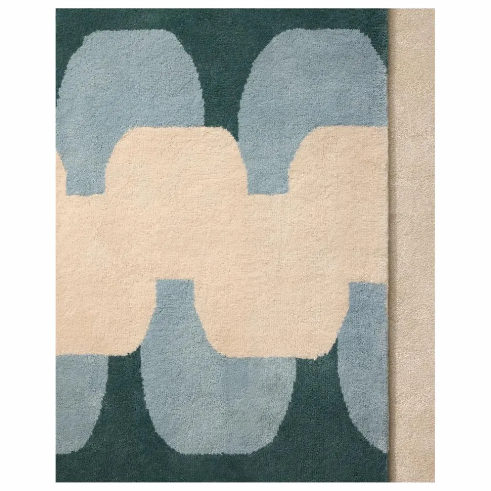 Tapis en laine Cadence | Thé de Chine
