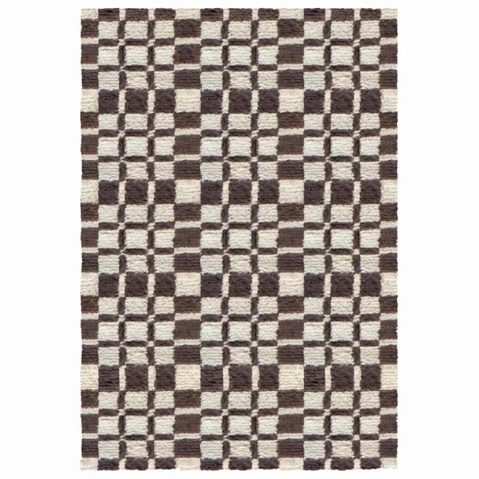 Tapis en laine Chestnut, Evelina Kroon | Marron