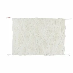 Tapis en laine Enkang | Ivoire